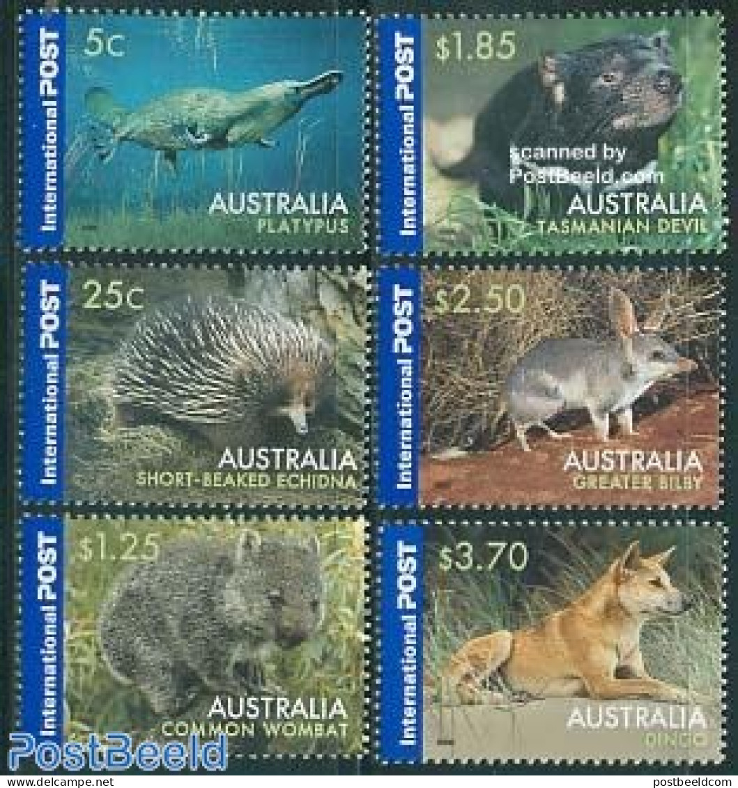 Australia 2006 Wildlife, Animals 6v, Mint NH, Nature - Animals (others & Mixed) - Dogs - Ongebruikt