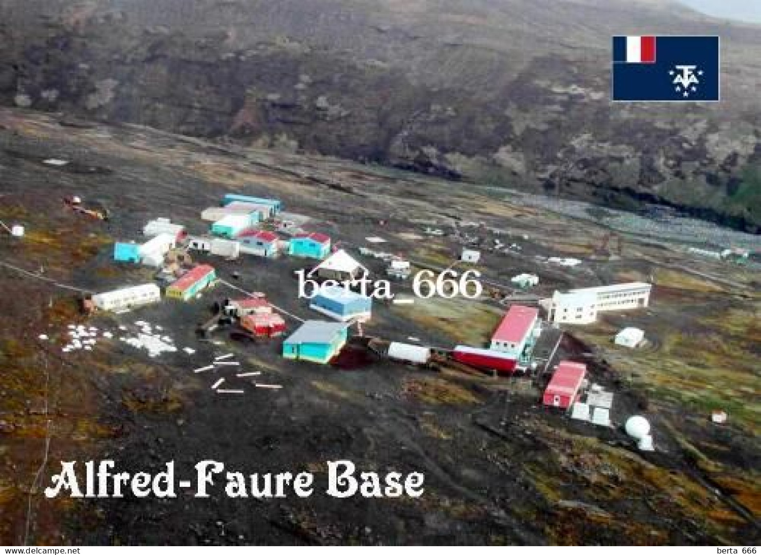 TAAF Possession Island Alfred-Faure Base UNESCO New Postcard - TAAF : Territori Francesi Meridionali