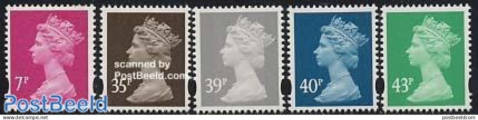 Great Britain 2004 Definitives 5v, Mint NH - Nuovi