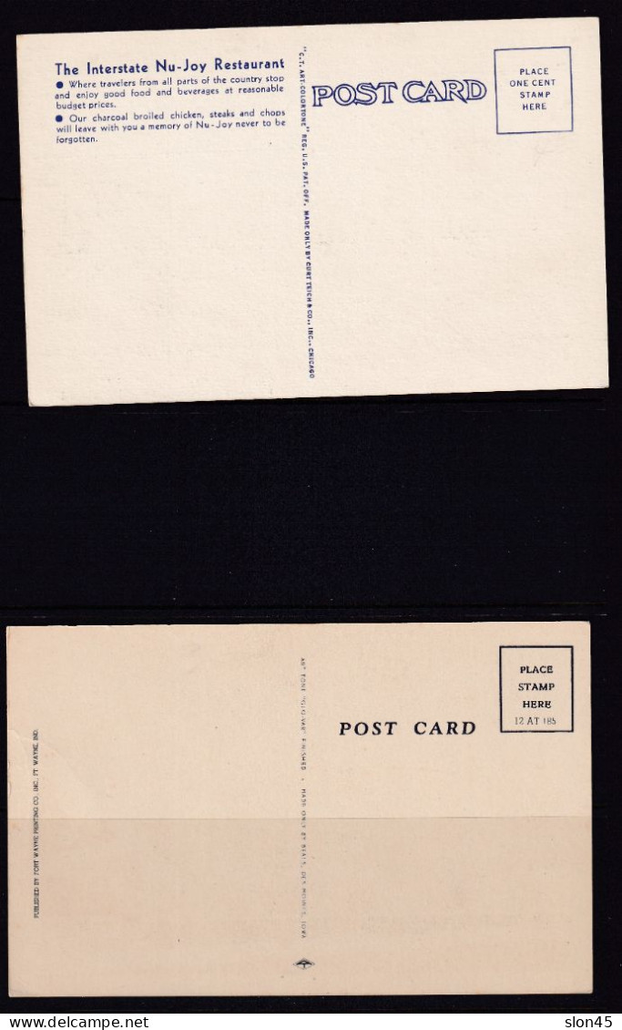 USA 4 Postal Cards (2 Color+2 Photo) Unused 16073 - Other & Unclassified