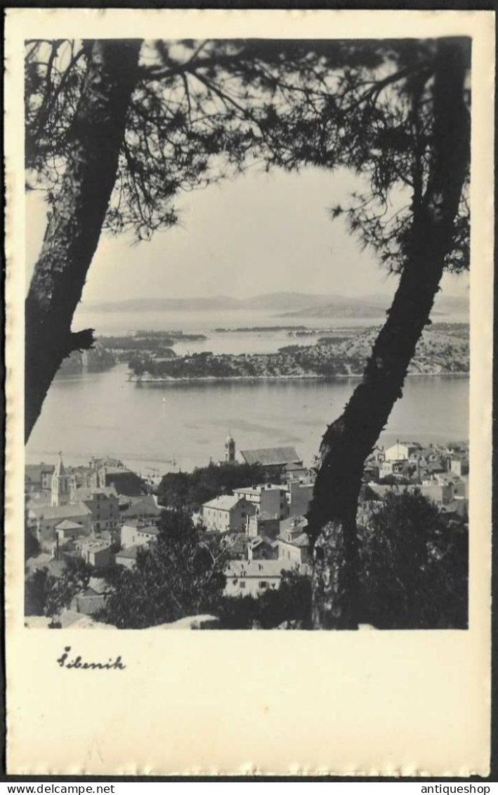 Croatia-----Sibenik (Sebenico)-----old Postcard - Kroatië