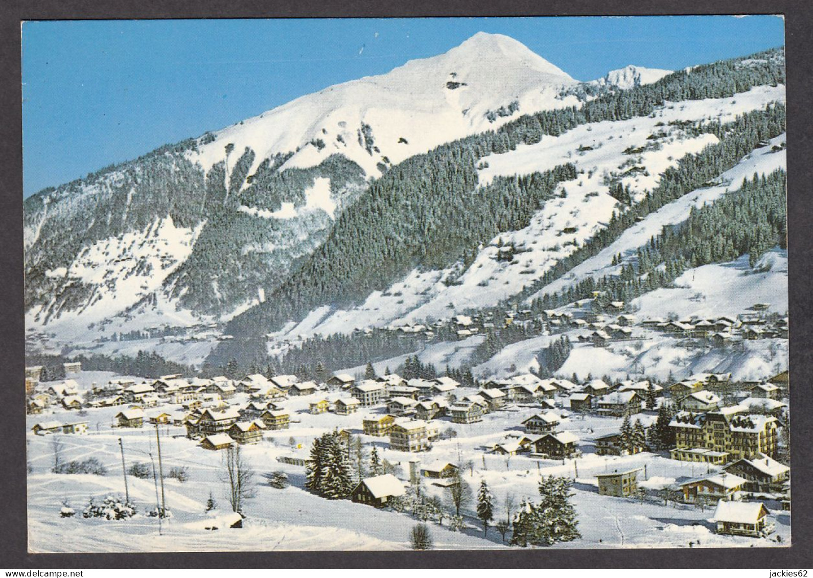 080177/ MORZINE, Vue Générale Et La Pointe Des Nantaux - Morzine