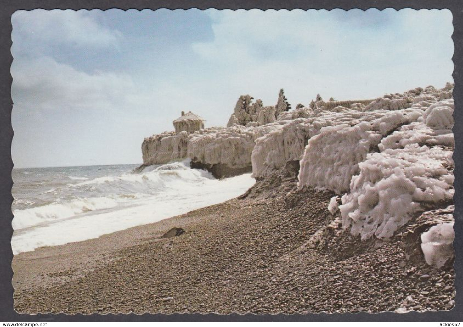 127666/ Lake Superior, Winter's Icy Sculpture On Minnesota Scenic North Shore - Other & Unclassified