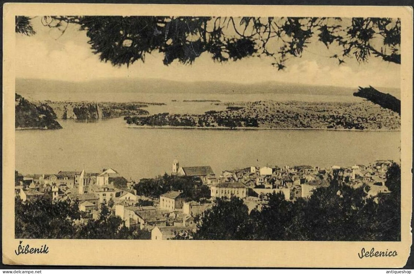 Croatia-----Sibenik (Sebenico)-----old Postcard - Croatie