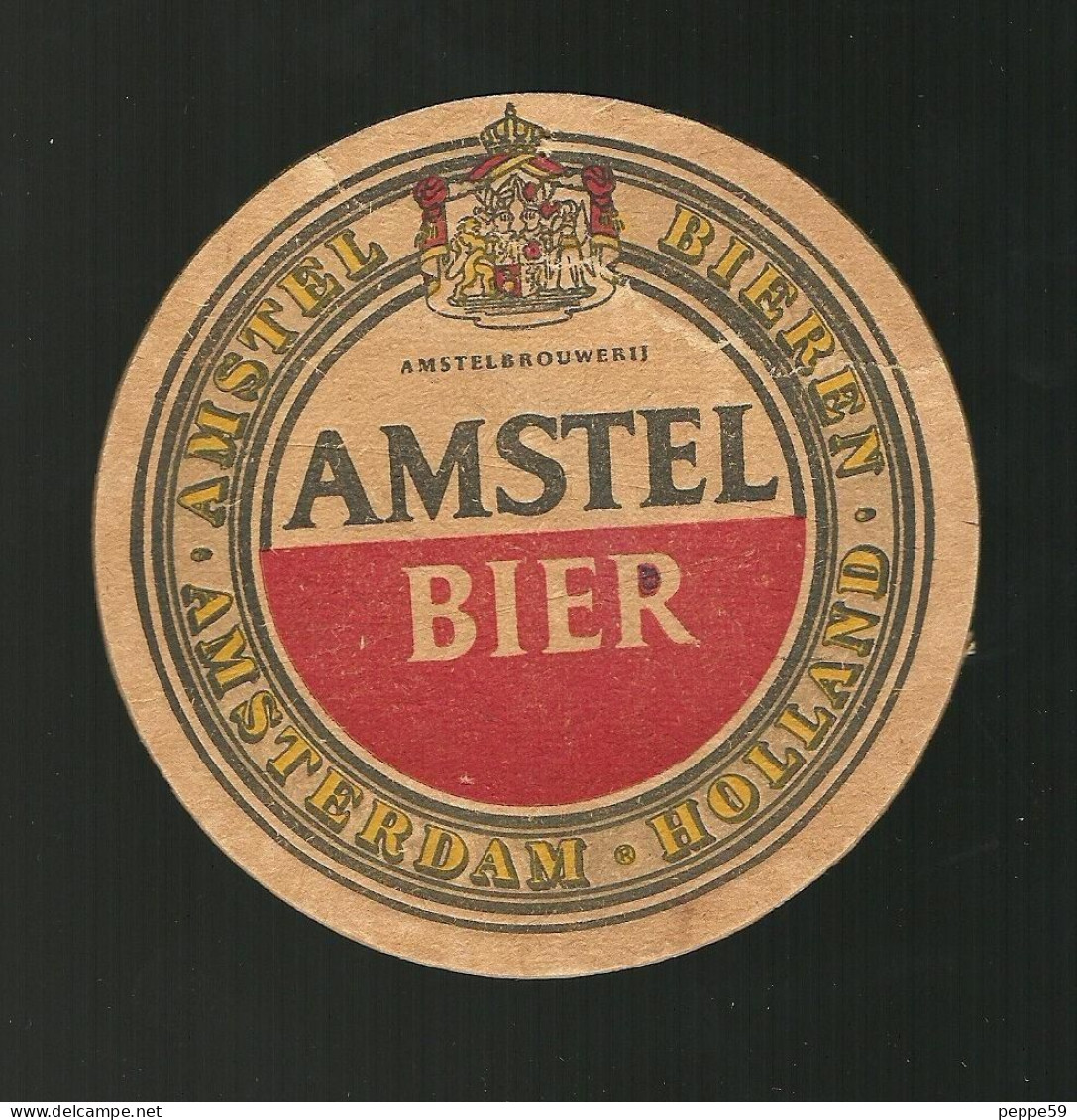 Sotto-boccale O Sottobicchiere - Amstel Bier - Birra - Bier - Beer Mats - Sous Bocks - Bierdeckel - Pils - Beer - Beer Mats