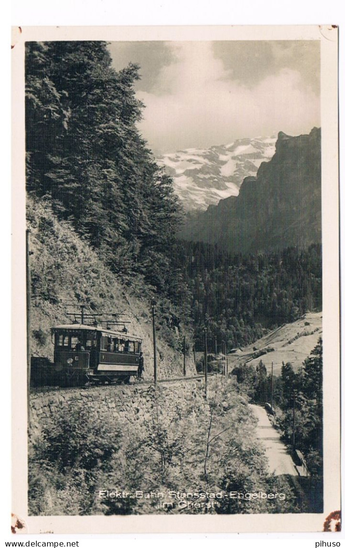 CH-8537   STANSSTAD : Elektr. Bahn Stansstad-Engelberg - Im Gherst - Stansstad