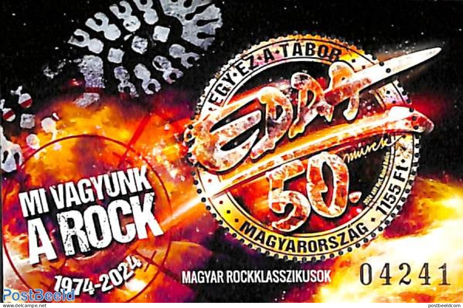 Hungary 2024 Rock S/s, Mint NH, Performance Art - Music - Popular Music - Neufs
