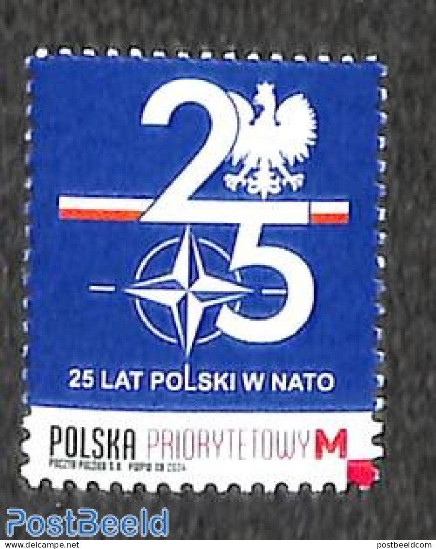 Poland 2024 25 Years NATO Membership 1v, Mint NH, History - NATO - Ungebraucht