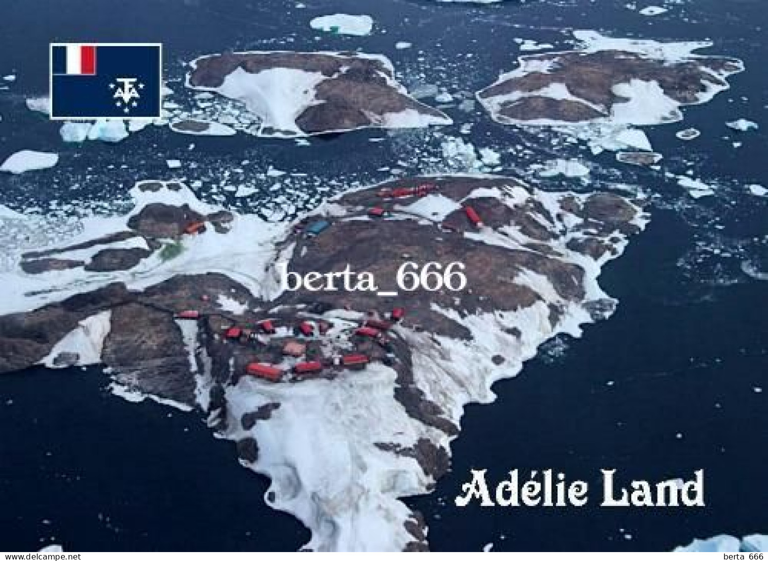 TAAF Adelie Land Dumont-d'Urville Station UNESCO New Postcard - TAAF : Terres Australes Antarctiques Françaises