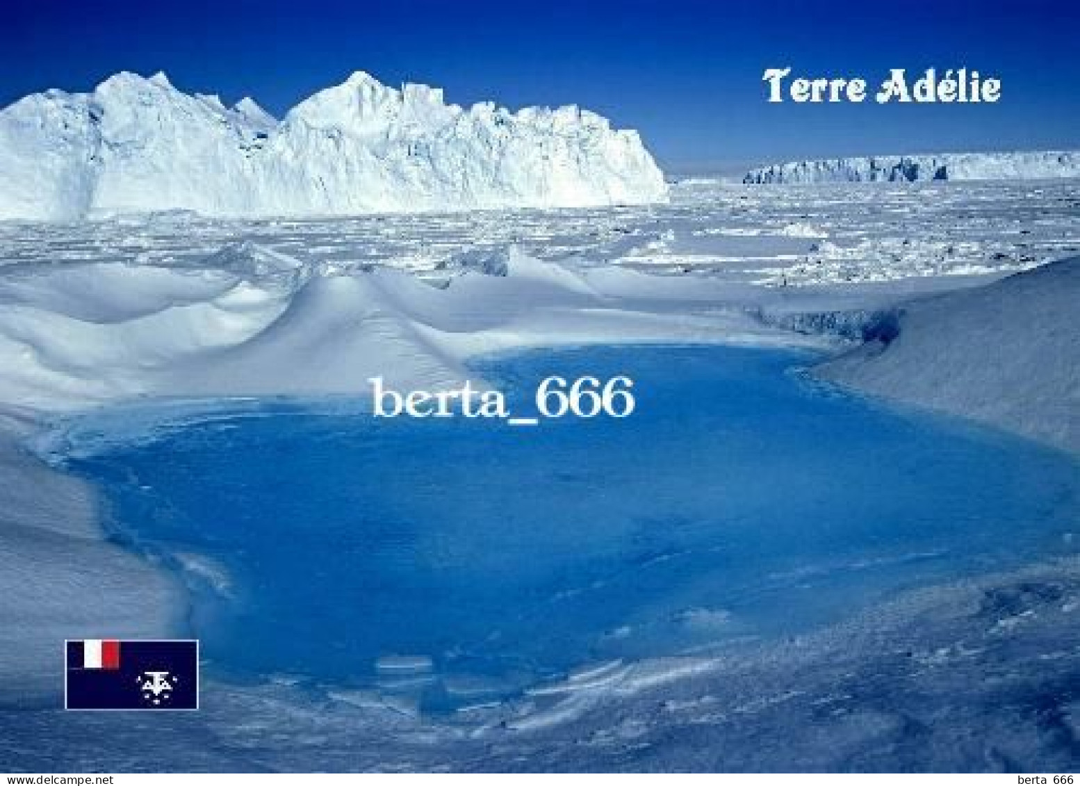 TAAF Antarctica Adelie Land UNESCO New Postcard - TAAF : Terres Australes Antarctiques Françaises