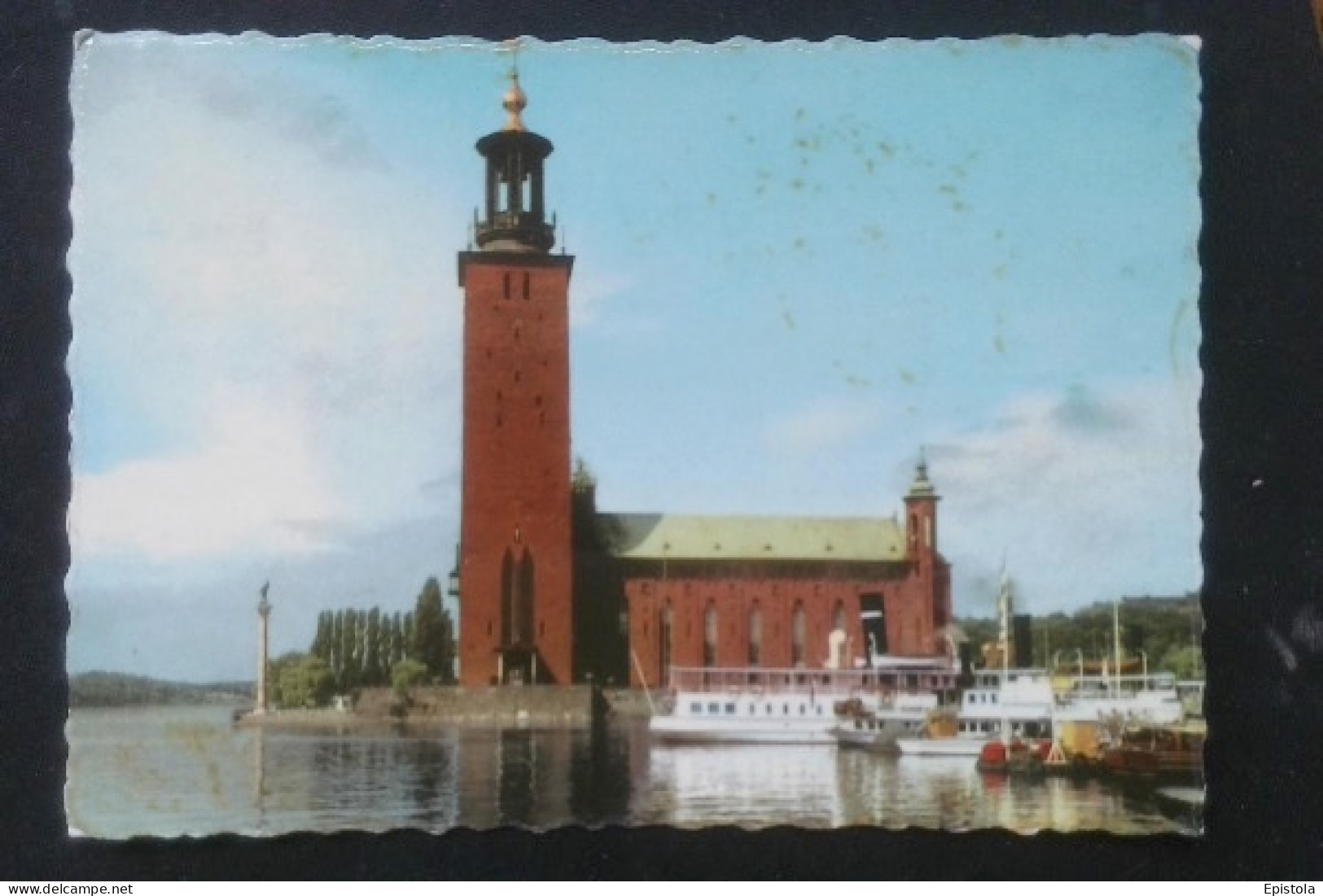 ► Steamboat - Bateau Vapeur  Port Stockholm 1959 - Other & Unclassified