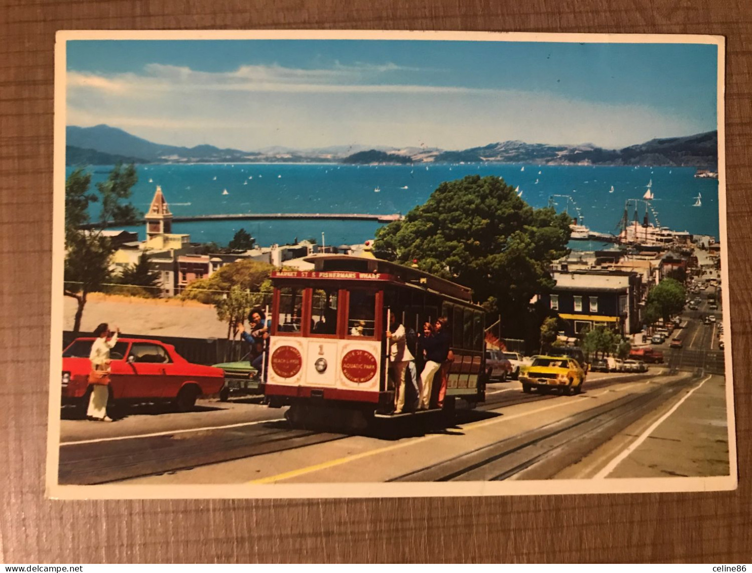  THE FIRST CABLE CAR  - San Francisco