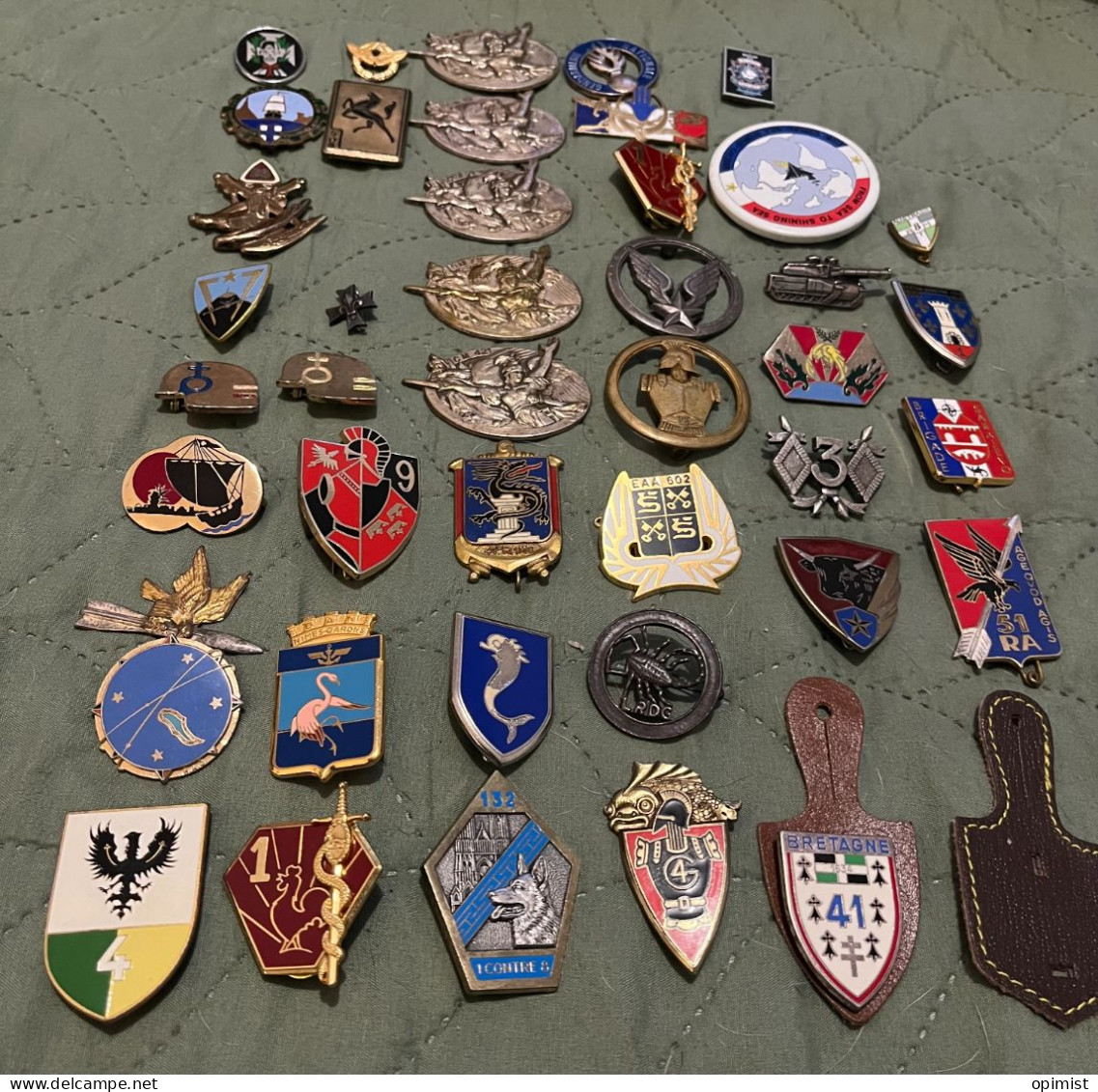 43 Broches Militaires ... - Other & Unclassified