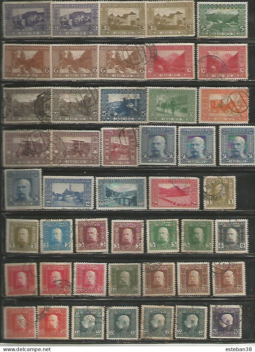 Bosnia Timbres Diverses - Bosnië En Herzegovina