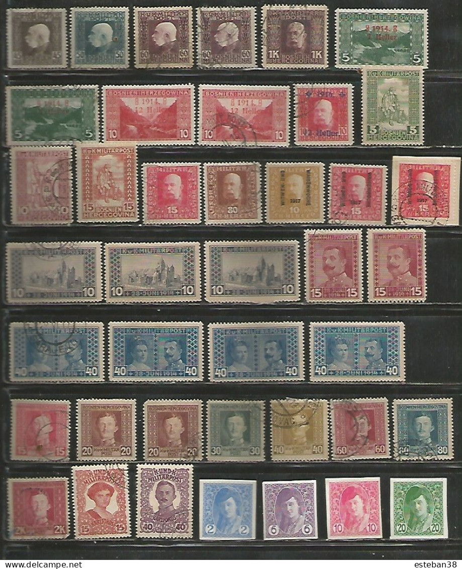 Bosnia Timbres Diverses - Bosnië En Herzegovina