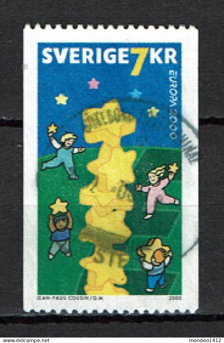 Sweden 2000 - EUROPA Stamps - Tower Of 6 Stars - Used - Gebraucht