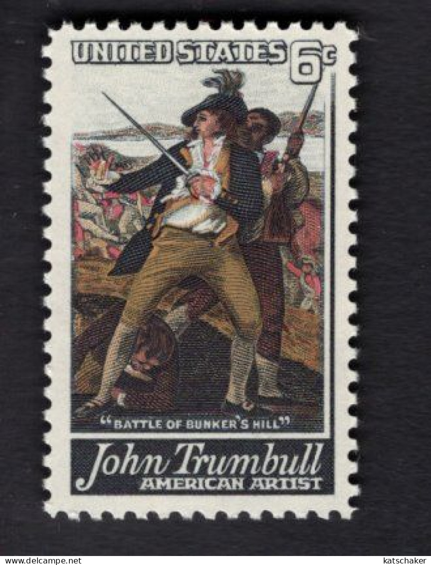 203630713 1968 SCOTT 1361 (XX) POSTFRIS MINT NEVER HINGED (XX) - JOHN TRUMBULL - Unused Stamps