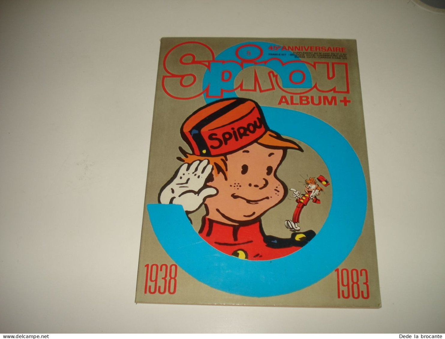 C54 / Sup. Spirou 2334 De Mars 1983 " Album +/ 45 èm Anniversaire - 1938 à 1983 - Spirou Magazine