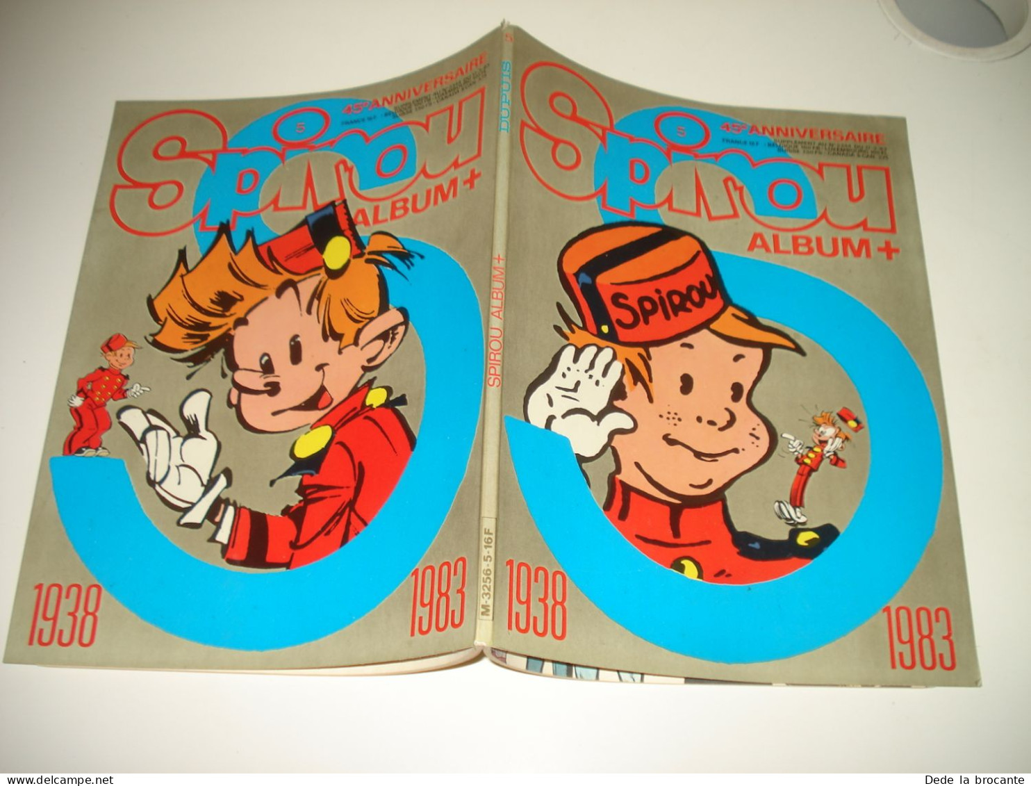 C54 / Sup. Spirou 2334 De Mars 1983 " Album +/ 45 èm Anniversaire - 1938 à 1983 - Spirou Magazine