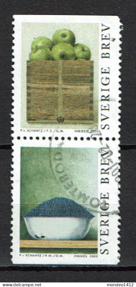 Sweden 2000 - Paintings By Philip Von Schantz - Pair - Used - Oblitérés