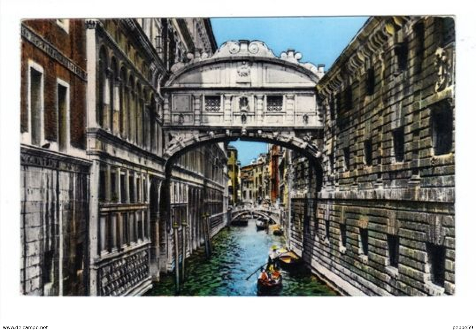 Cartolina Postale Venezia - Ponte Dei Sospiri - Viaggiata - Venezia (Venice)