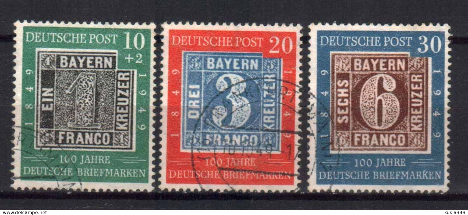 GERMANY STAMPS. 1949 , Mi.#113-115, USED - Usati