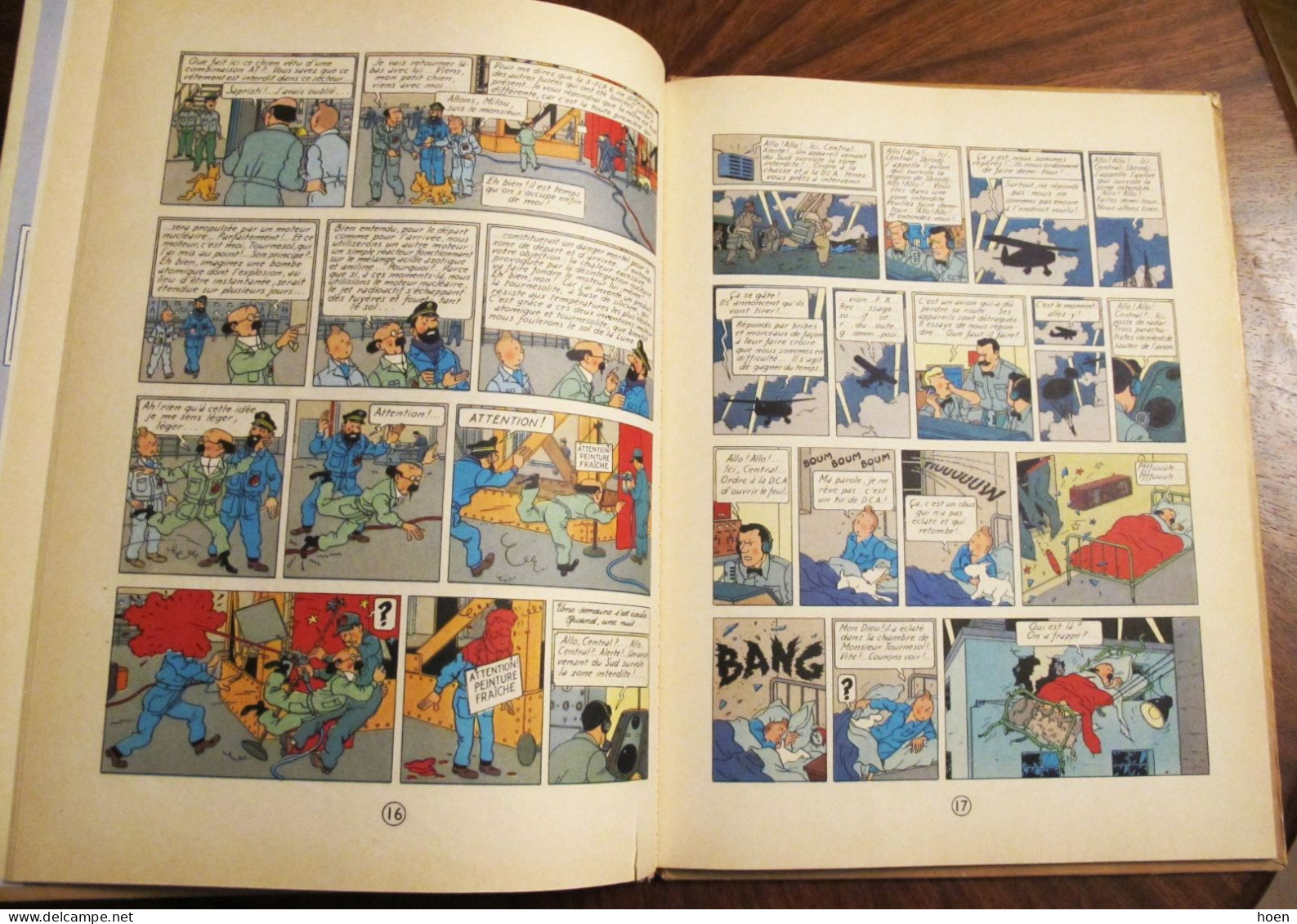 Lot De 5 BD Casterman - Aventures De TINTIN - Loten Van Stripverhalen