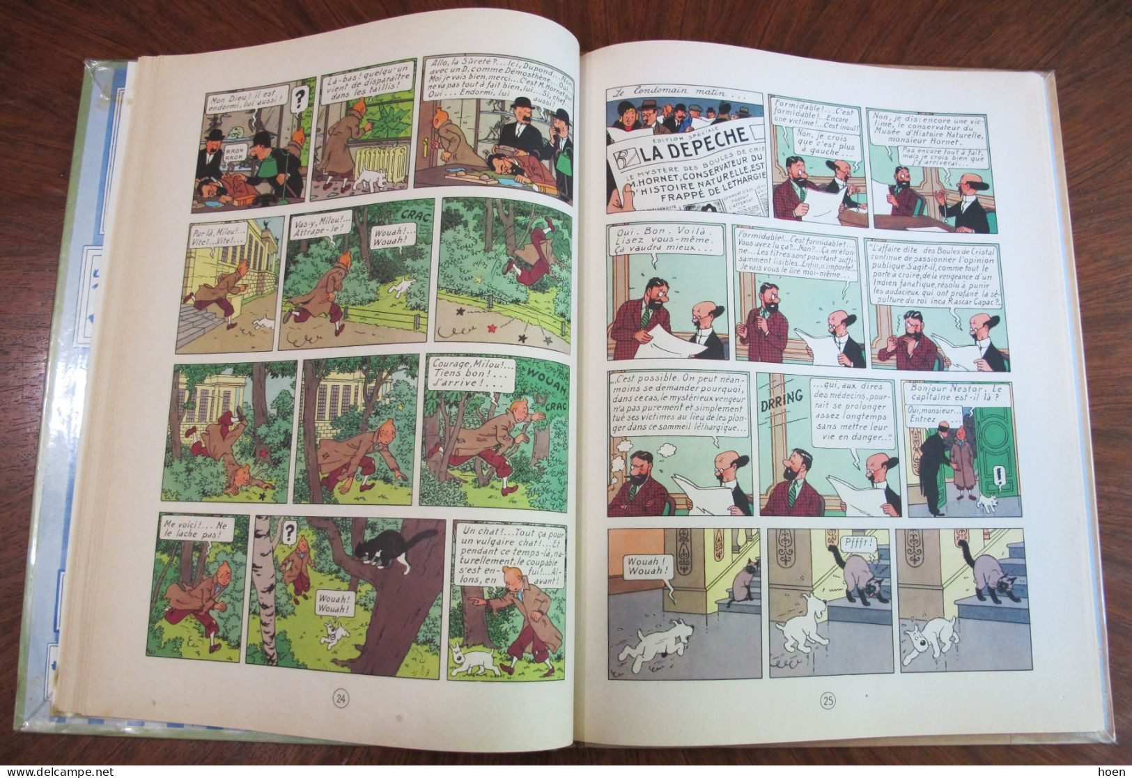 Lot de 5 BD Casterman - Aventures de TINTIN