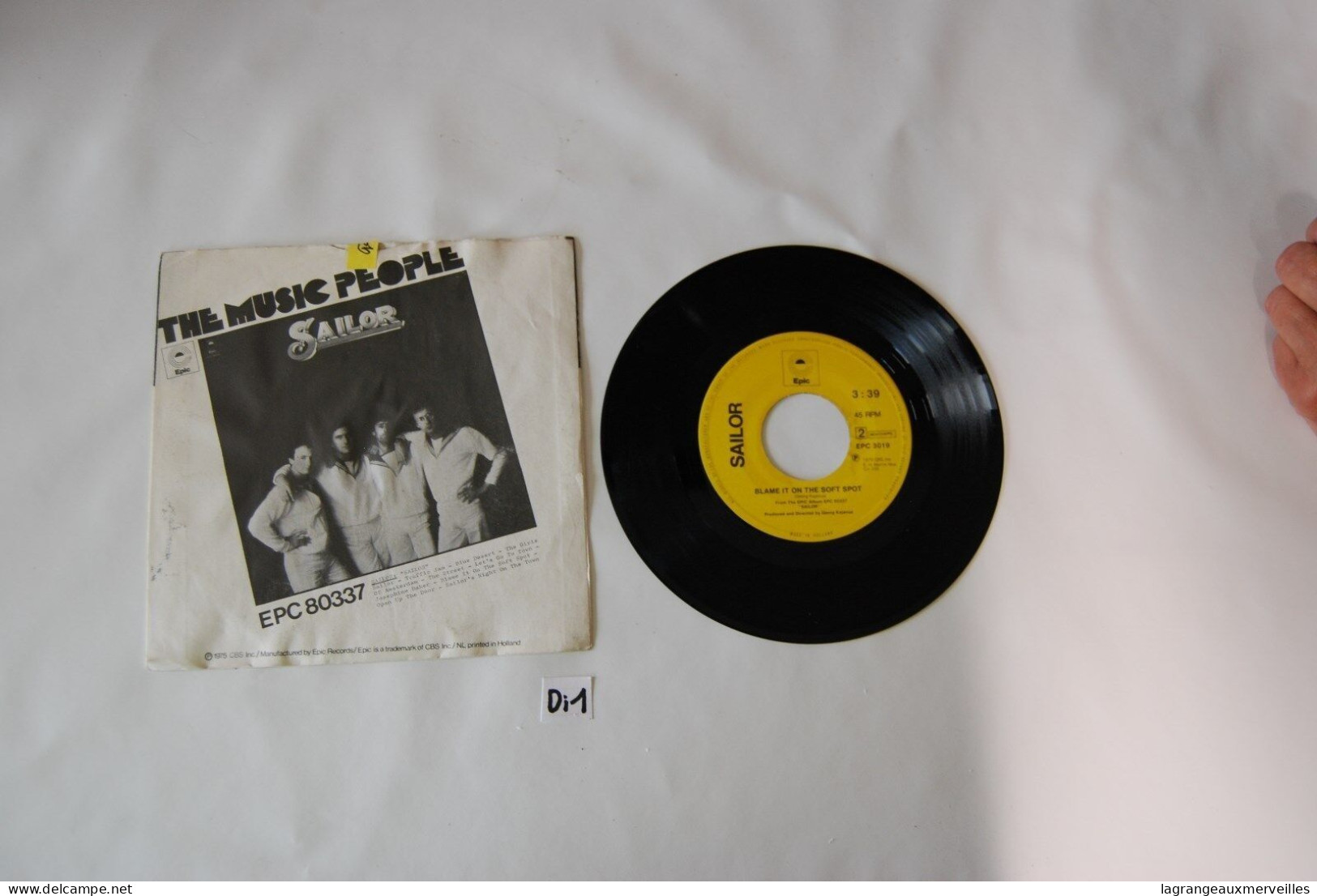 Di1- Vinyl 45 T - Sailor - The Music People Epc 80337 - Country En Folk