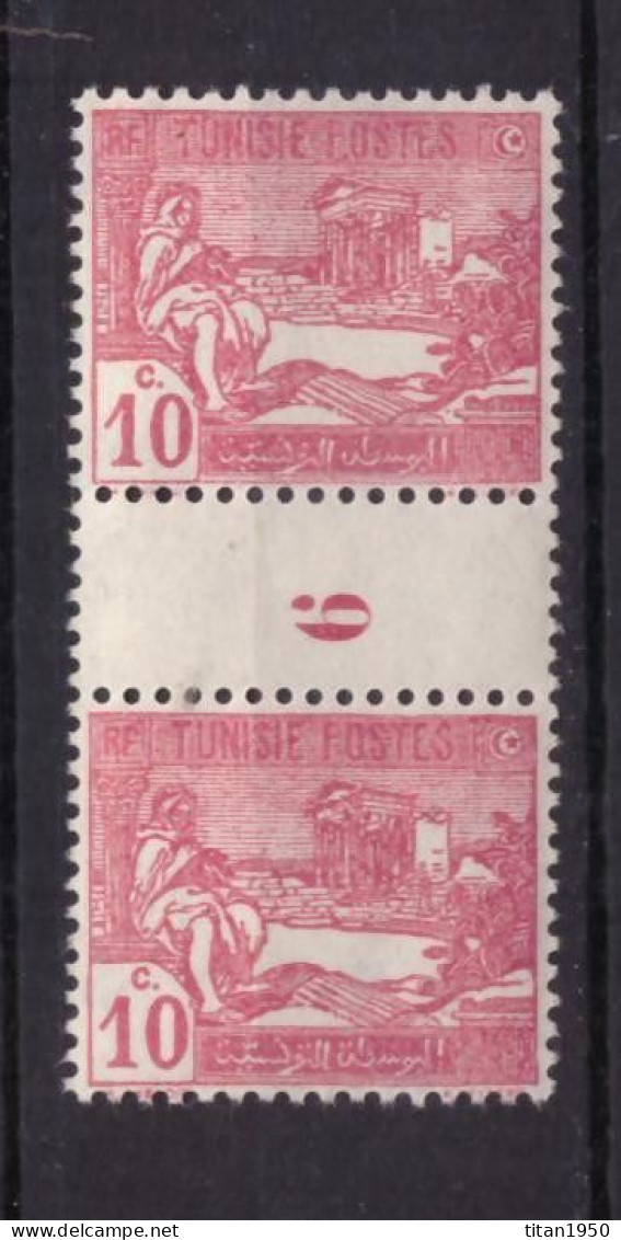 Tunisie - Millèsime 6 - Joueur De Pipeau - Paire De 2 Timbres Neufs **  -  Cote 11 € - Neufs