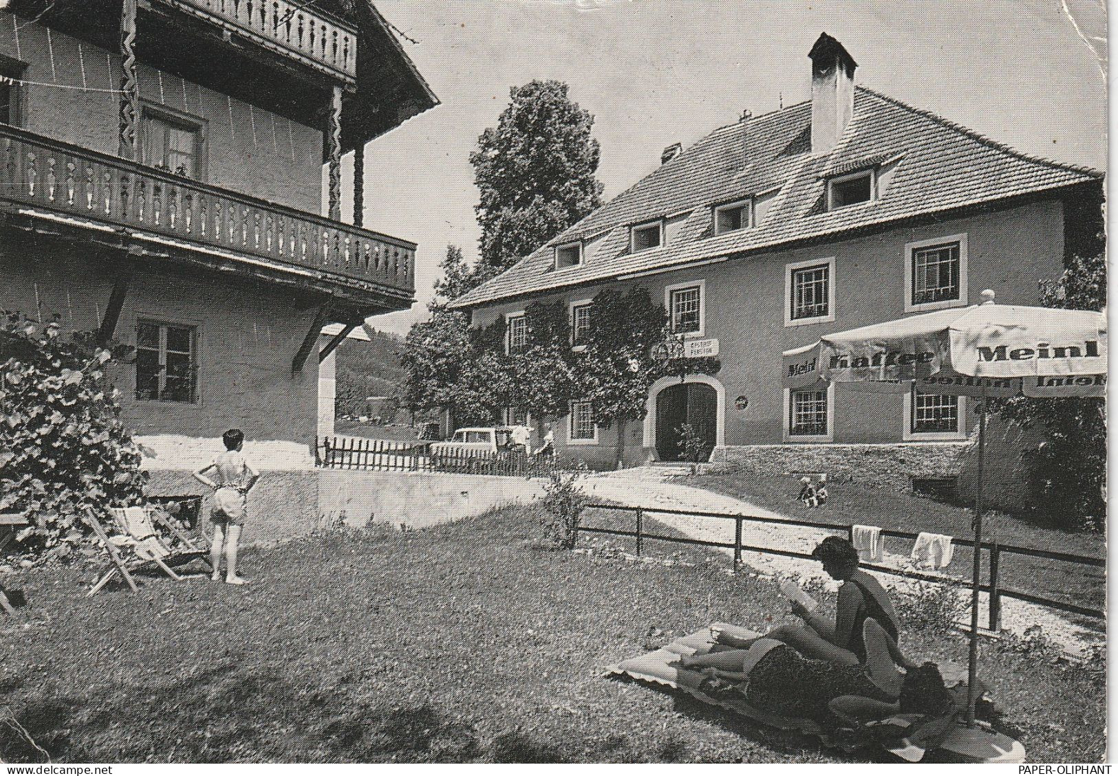 A 9560 FELDKIRCHEN, Gasthof Ortner, OPEL REKORD, Poststempel Falsch Montiert, 1962 - Feldkirchen In Kärnten