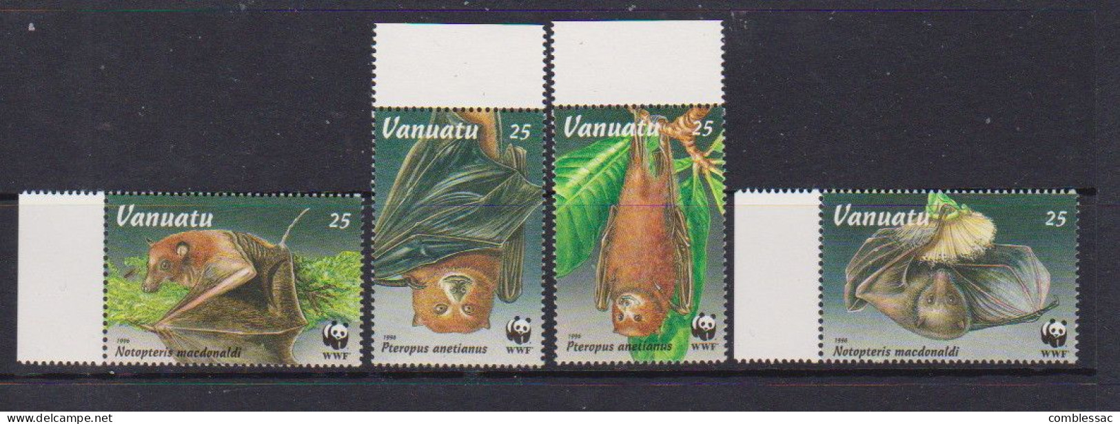 VANUATO    1996    Endangered  Species    Set  Of  4    MNH - Vanuatu (1980-...)