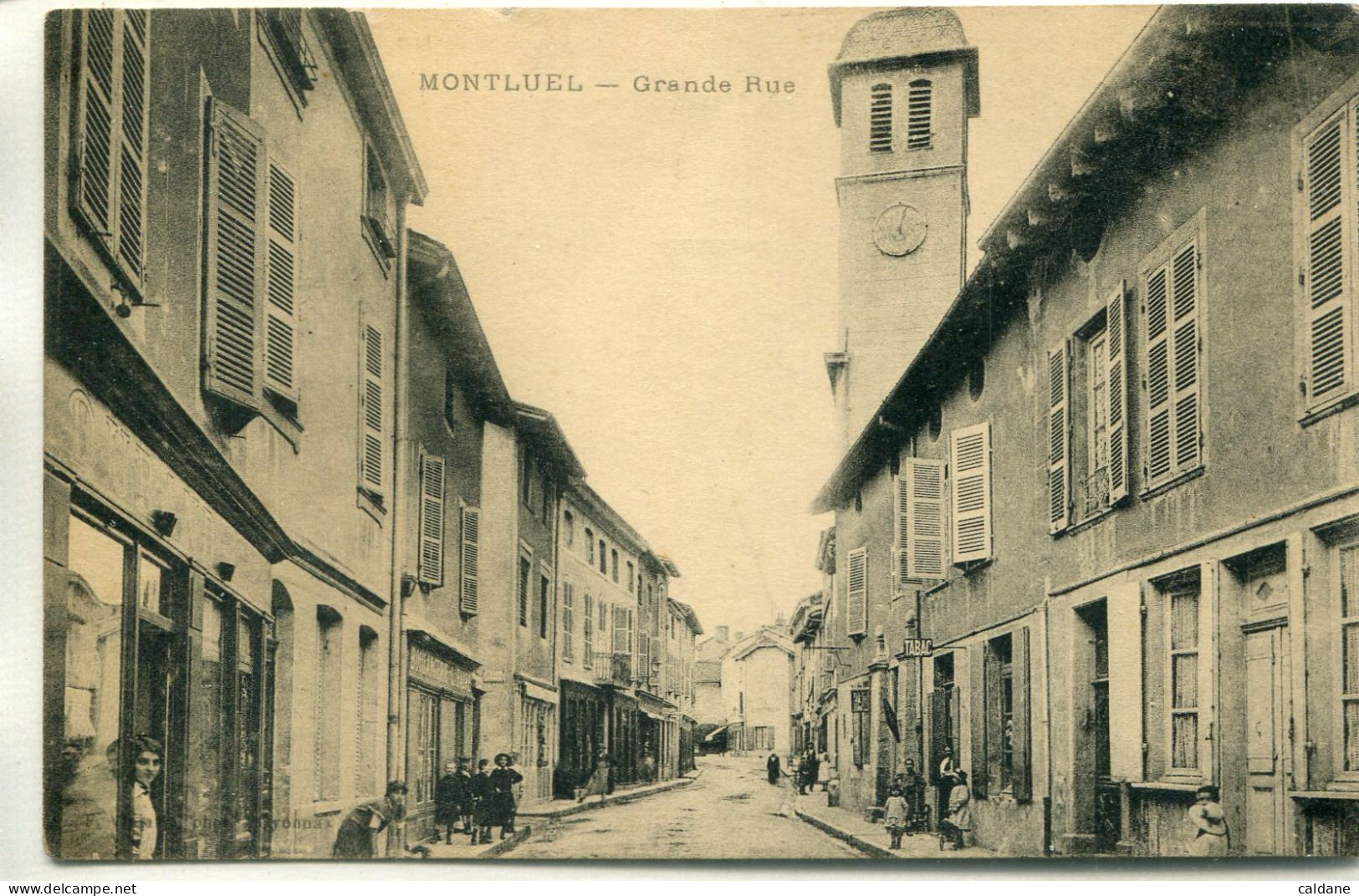 -01-AIN - MONTLUEL - Grande. Rue - Montluel