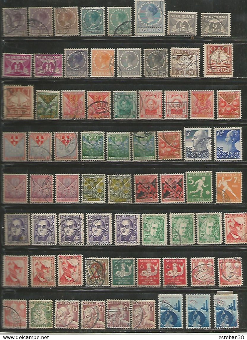 Pays Bas Timbres Diverses - Verzamelingen