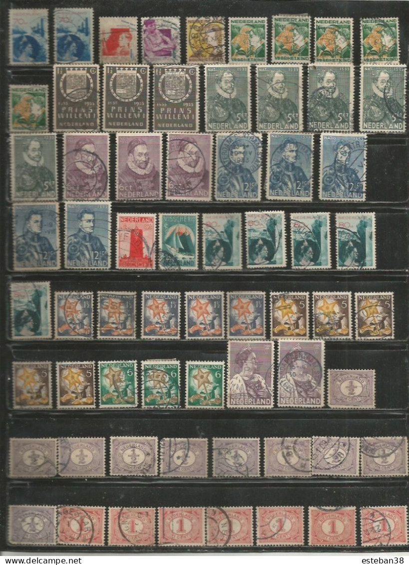 Pays Bas Timbres Diverses - Collections