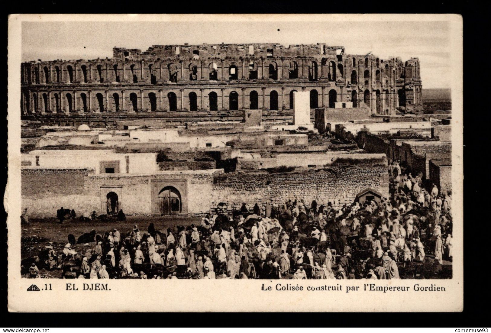 CPA TUN- EL DJEM- LE COLISEE CONSTRUIT PAR L’EMPEREUR GORDIEN - Tunisia