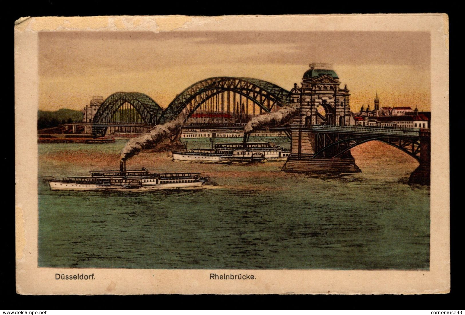 CPA ALL- DUSSELDORF- RHEINBRUCKE - Duesseldorf