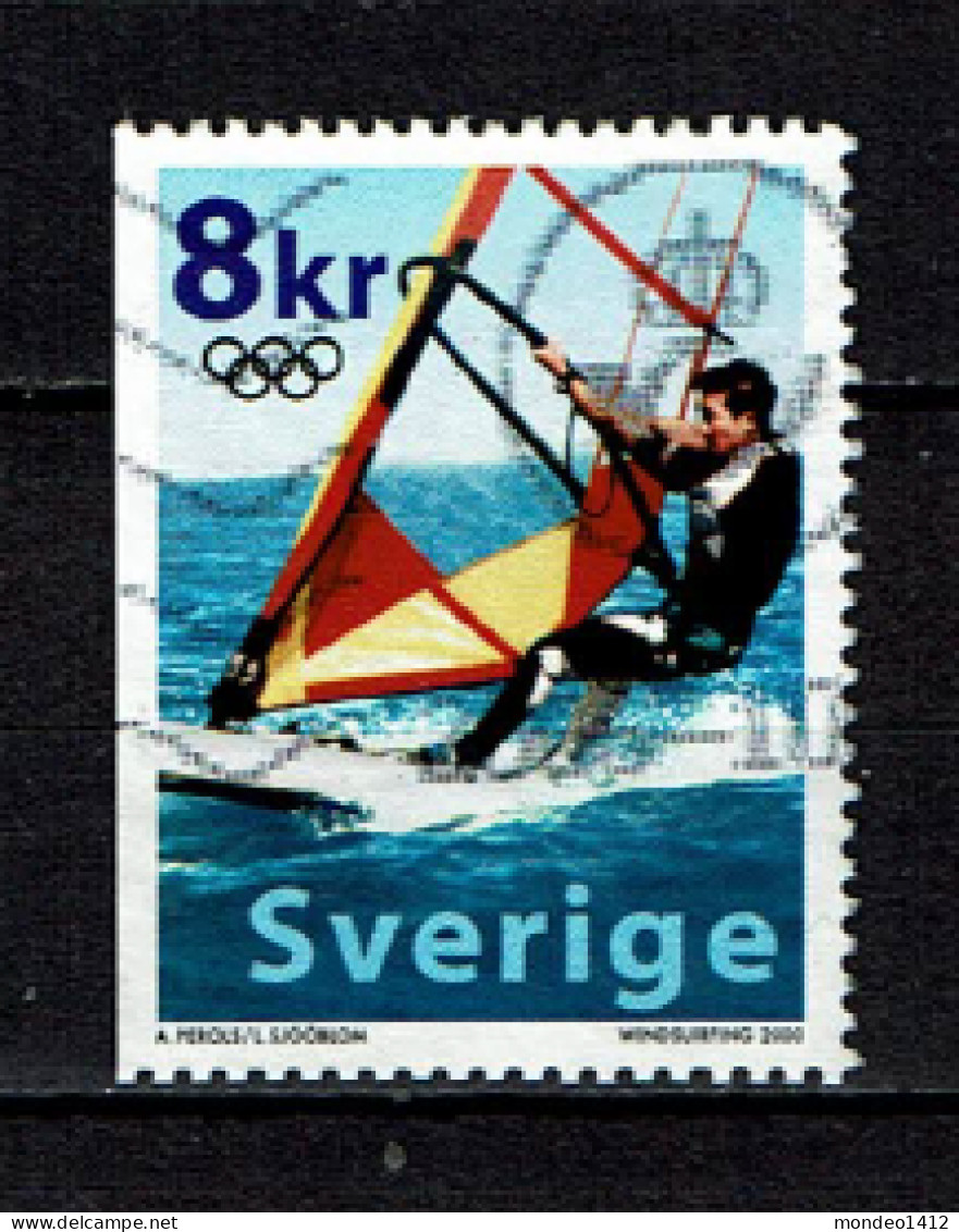 Sweden 2000 - Olympic Games - Sydney, Australia - Wind Surfing - Used - Used Stamps