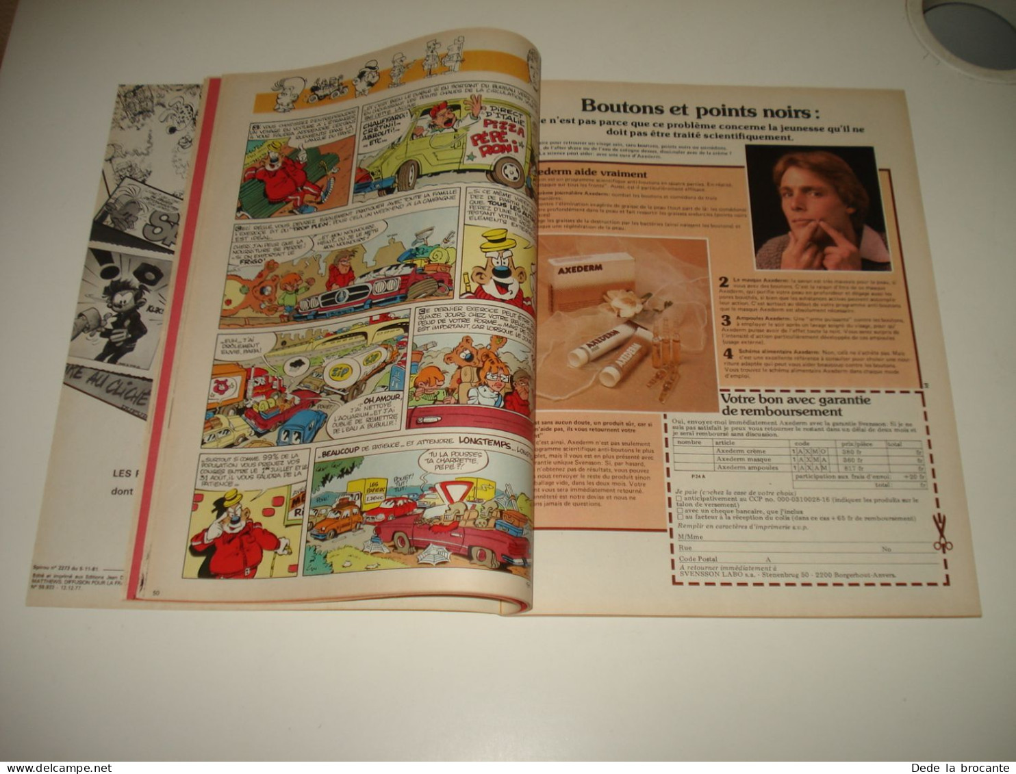 C54 / Sup. Spirou  2273 - Hors Série De Novembre 1981 " Spécial 1981 -1982 " - Spirou Magazine