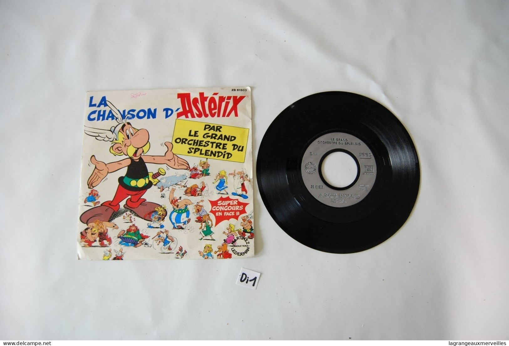 Di1- Vinyl 45 T - CHANSON D ASTERIX - Andere - Franstalig