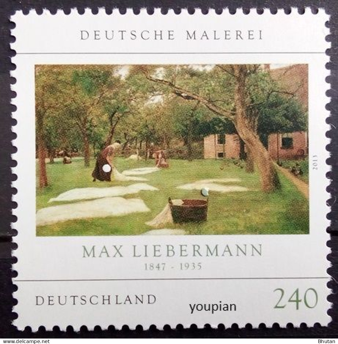 Germany 2013, Painting Von Max Liebermann, MNH Single Stamp - Ongebruikt