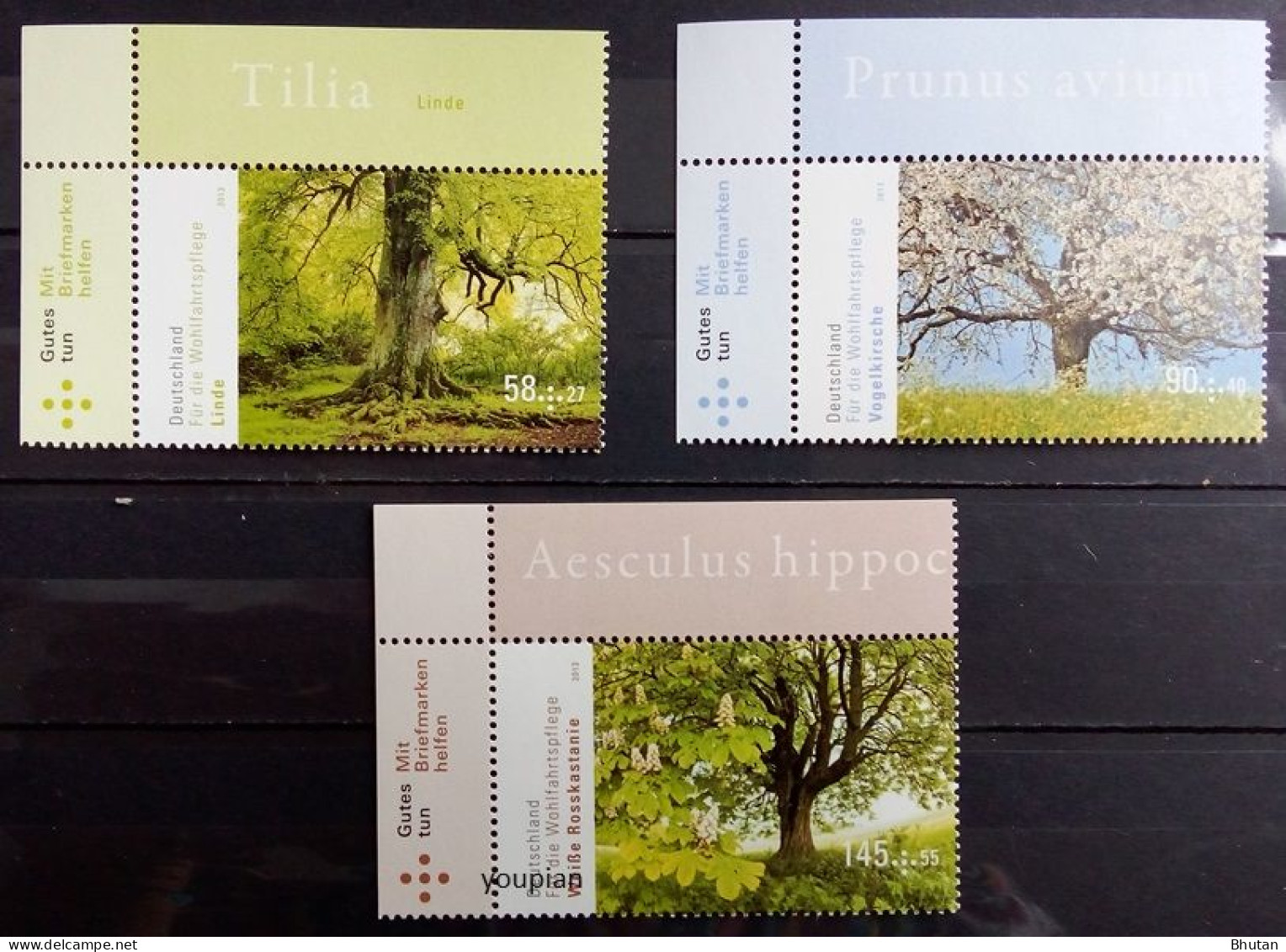 Germany 2013, Trees, MNH Stamps Set - Neufs