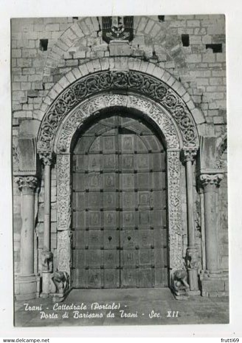 AK 213703 CHURCH / CLOISTER - Trani - Cattedrale - Portale - Eglises Et Couvents