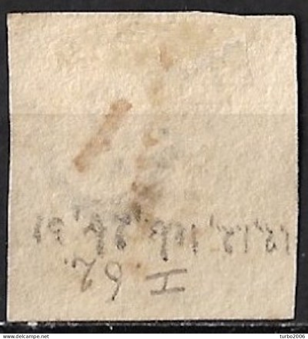 1852 Koning Willem III 10 Cent Rood NVPH 2 Met Halfrondstempel 's-GRAVENHAGE B - Used Stamps