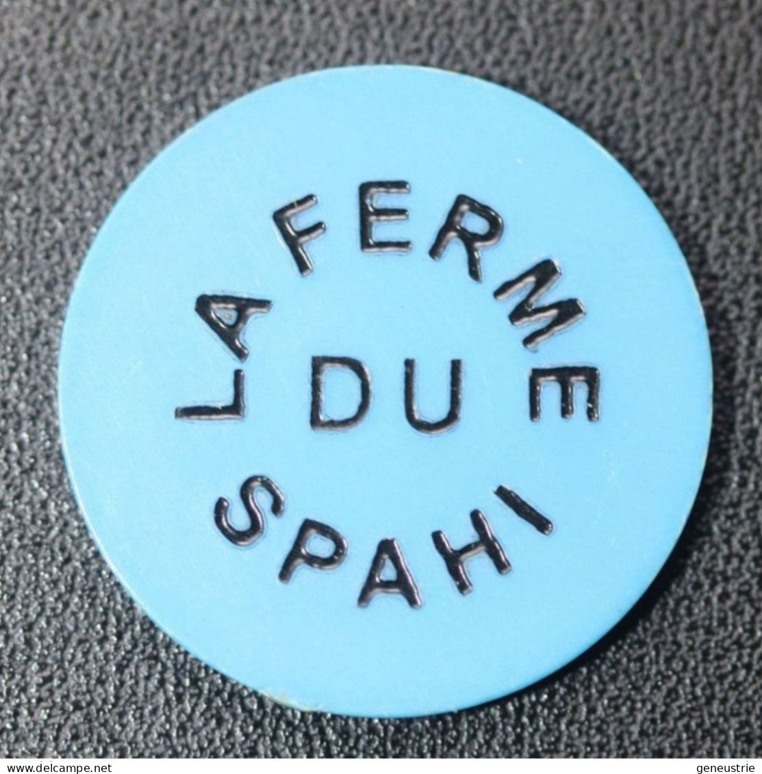 Jeton De Caddie Argenteuil "La Ferme Du Spahi" Commerce à Argenteuil - Val D'Oise - Store Token - Professionals / Firms