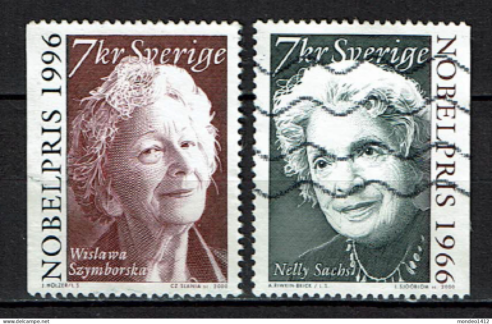 Sweden 2000 - Nobel Prize Winners Of Literature - Used - Gebruikt