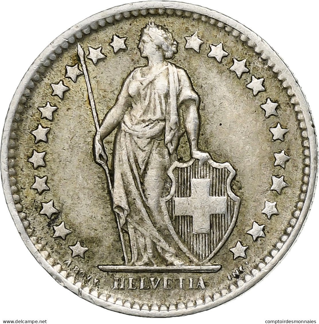 Suisse, 1/2 Franc, 1957, Bern, Argent, SUP, KM:23 - Autres & Non Classés