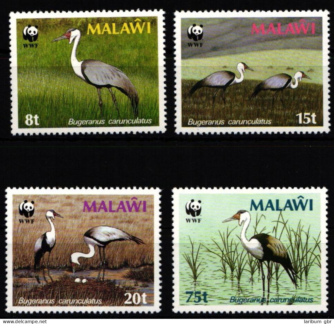 Malawi 477-480 Postfrisch Vögel, Kraniche #JW533 - Malawi (1964-...)