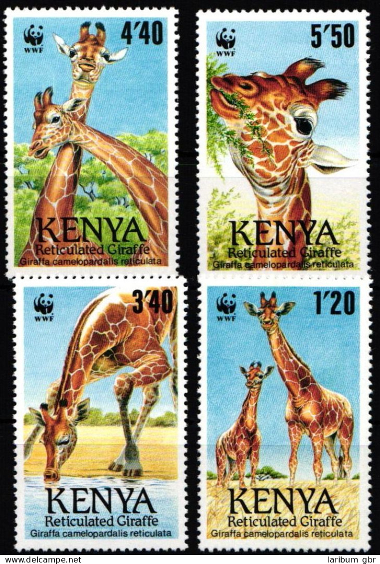 Kenia 481-484 Postfrisch Wildtiere, Giraffen #JW502 - Kenia (1963-...)