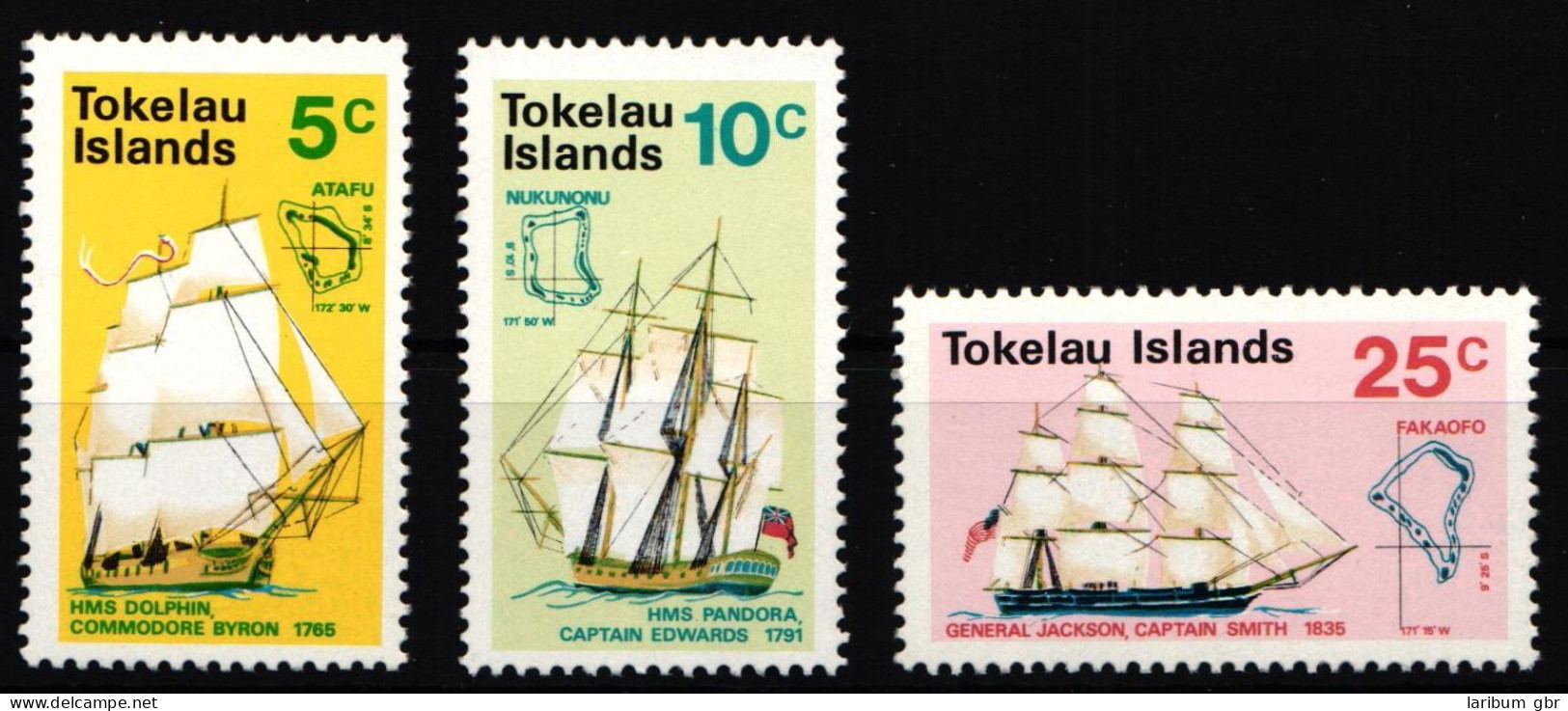 Tokelau 15-17 Postfrisch #JW569 - Tokelau